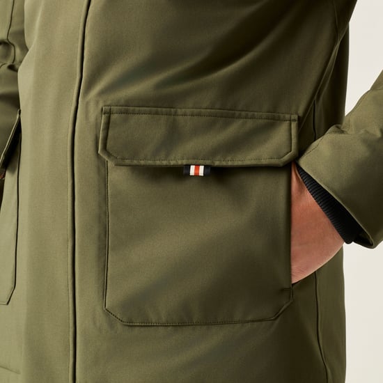 Regatta - "Marron" Jacke für Herren, Isoliert, Wasserfest (Dunkel-Khaki) - Image 6