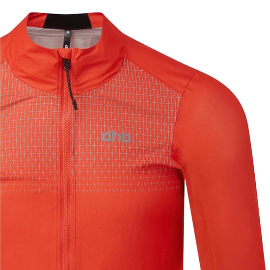 dhb - "Aeron" Radfahrjacke für Herren, Wasserfest (Rot) - Image 4