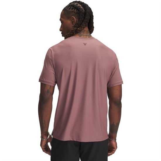 Under Armour - "Project Rock" T-Shirt für Herren (Braun) - Image 2