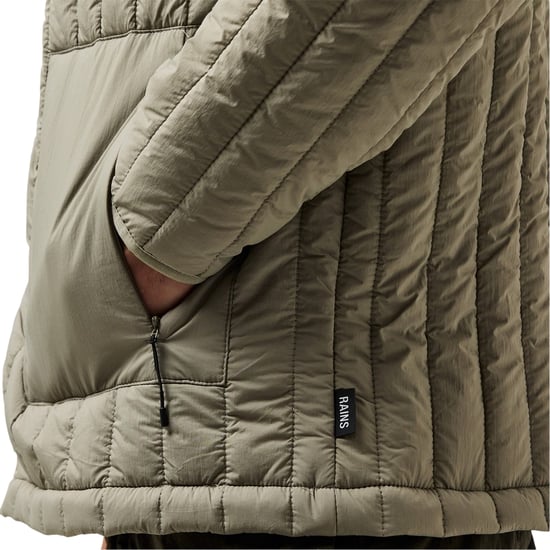 Rains - "Banja" Hemdjacke für Herren, leger (Treibholz) - Image 4