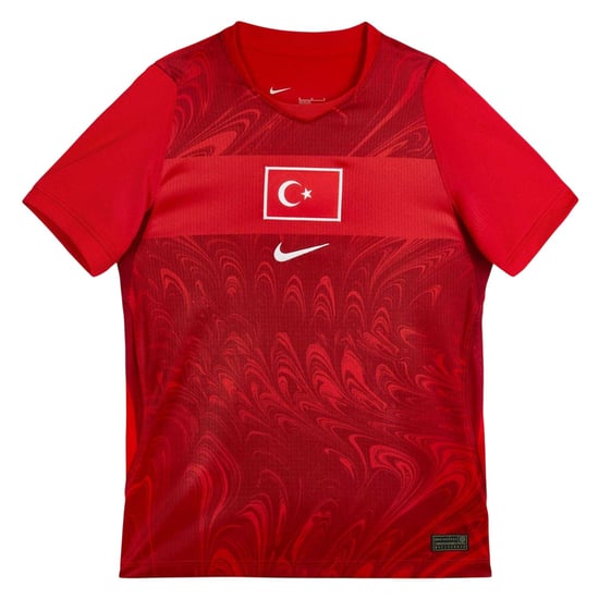 Nike - "Turkey 2026" Fußballtrikot für Kinder (Rot/Weiß) - Image 2