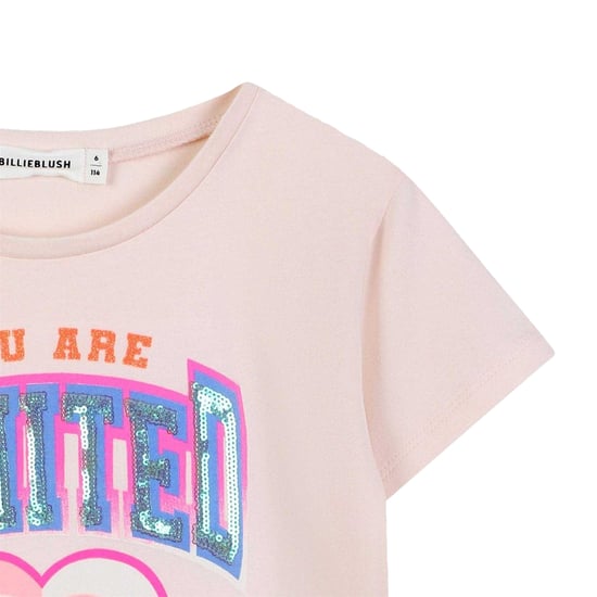 Billieblush - T-Shirt für Mädchen, Pailletten (Pink) - Image 3