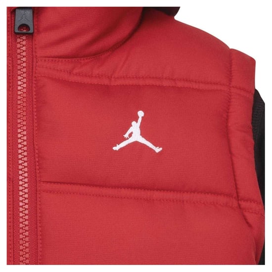 Nike - "Air Jordan" Steppjacke für Kinder (Rot/Schwarz) - Image 4