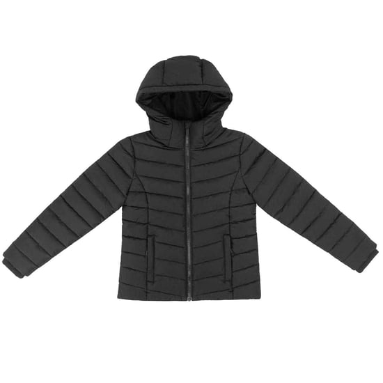 Slazenger - Steppjacke für Mädchen, mit Kapuze (Schwarz) - Image 1