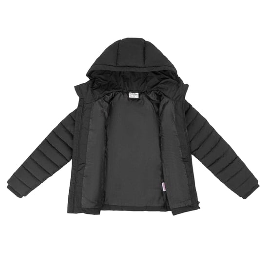 Slazenger - Steppjacke für Mädchen, mit Kapuze (Schwarz) - Image 3