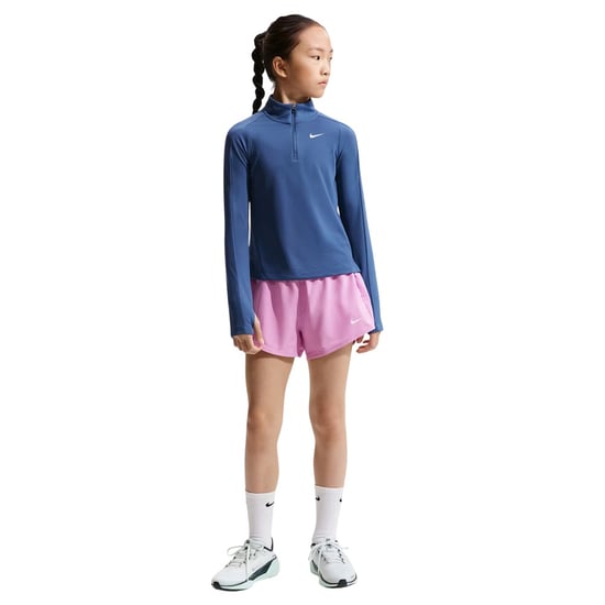 Nike - Oberteil für Mädchen, mit halbem Reißverschluss, Dri-FIT, Langärmlig (Mysticblau) - Image 1