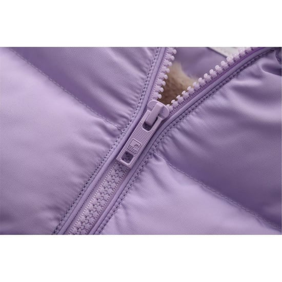 SoulCal - Steppjacke für Mädchen, Reißverschlusstasche (Violett) - Image 4