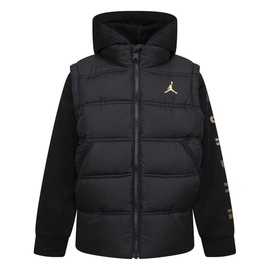 Nike - "Air Jordan" Steppjacke für Kinder (Schwarz/Gold) - Image 1