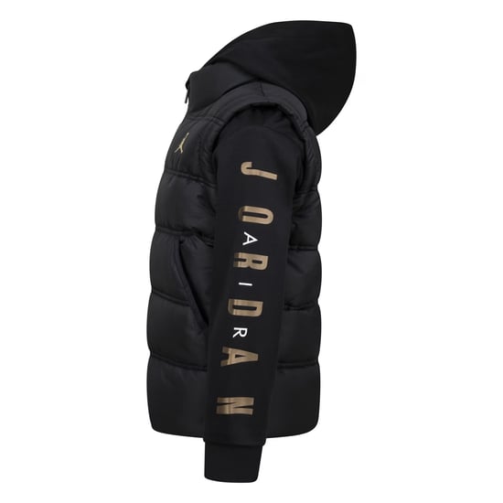 Nike - "Air Jordan" Steppjacke für Kinder (Schwarz/Gold) - Image 3