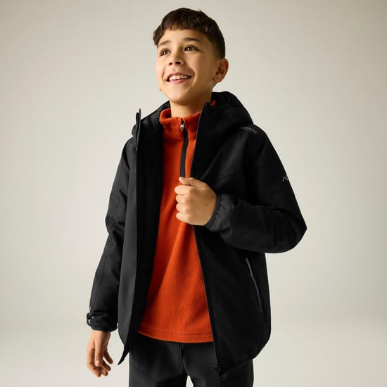 Regatta - "Illuma" Isolier-Jacke für Kinder, Wasserfest (Schwarz) - Image 1