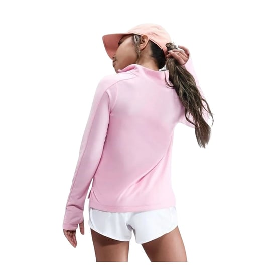 Nike - Oberteil für Mädchen, mit halbem Reißverschluss, Dri-FIT, Langärmlig (Pink) - Image 3