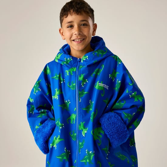 Regatta - Robe für Kinder, Rundum bedruckt (Königsblau) - Image 3