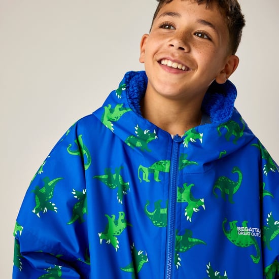 Regatta - Robe für Kinder, Rundum bedruckt (Königsblau) - Image 4