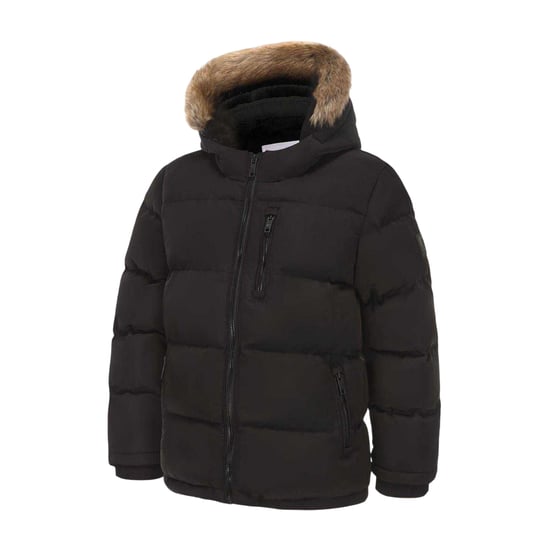 SoulCal - Steppjacke für Kinder, Doppelreißverschluss, Fleece (Schwarz) - Image 3