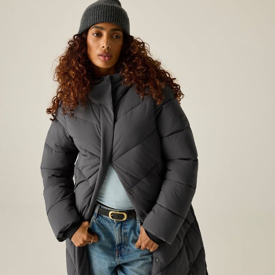 Regatta - "Eloria" Steppjacke für Damen, Lang (Eisen) - Image 4