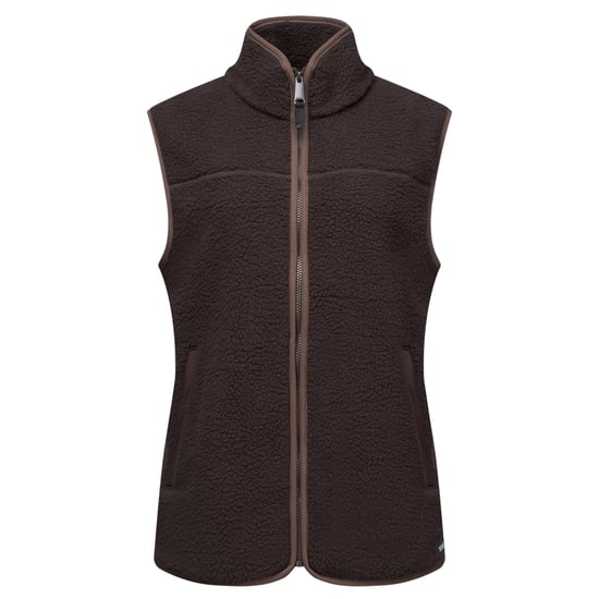 Regatta - "Frankie" Weste für Damen, Teddyfleece (Dunkle Schokolade) - Image 2