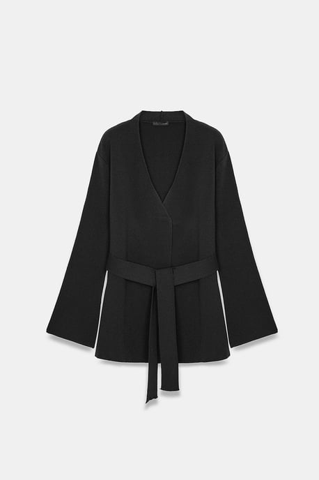 Damen-Polyacryl-Wollmischung Strickjacke - Image 6