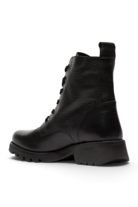 Fly London Damen Schnür-Stiefeletten aus Leder mit Absatz in Schwarz - RAMY488 - Image 4