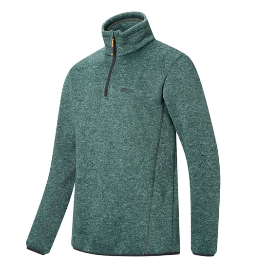 Regatta - "Newhill" Fleece-Oberteil für Herren, mit halbem Reißverschluss (Dunkelwaldgrün) - Image 4