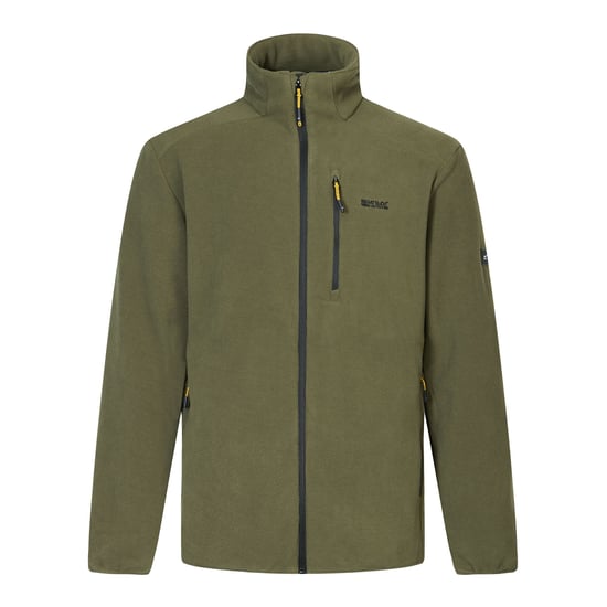 Regatta - "Brinnden" Fleece für Herren, Durchgehender Reißverschluss (Dunkel-Khaki) - Image 2
