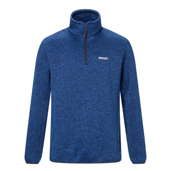 Regatta - "Newhill" Fleece-Oberteil für Herren, mit halbem Reißverschluss (Aviatorblau) - Image 1
