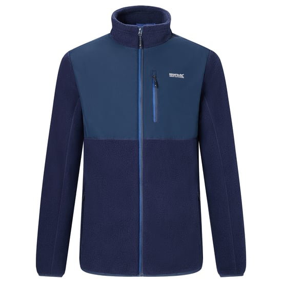 Regatta - "Morran" Fleecejacke für Herren, Durchgehender Reißverschluss, Wasserbeständig (Marine) - Image 2