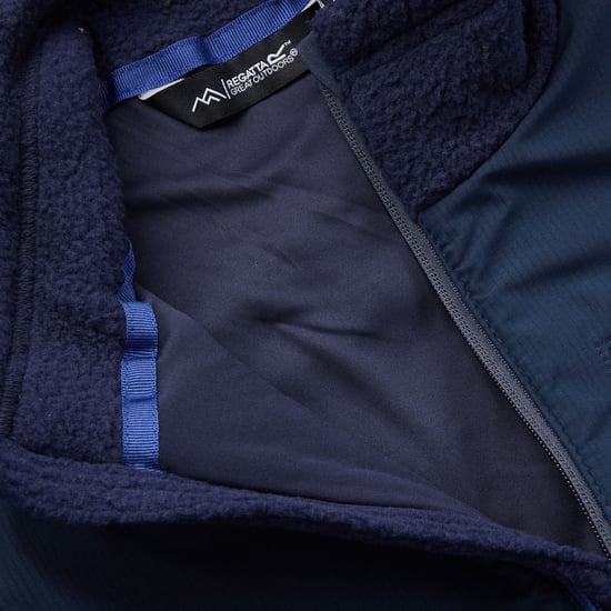 Regatta - "Morran" Fleecejacke für Herren, Durchgehender Reißverschluss, Wasserbeständig (Marine) - Image 4