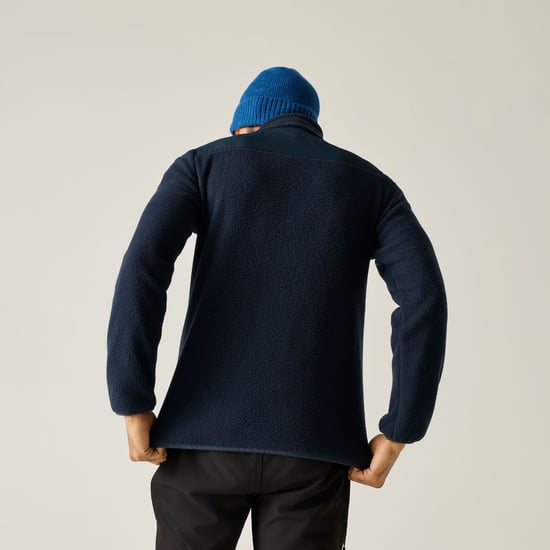 Regatta - "Morran" Fleecejacke für Herren, Durchgehender Reißverschluss, Wasserbeständig (Marine) - Image 5
