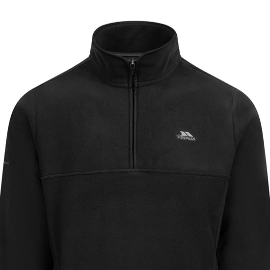 Trespass - "Huntar" Fleece-Oberteil für Herren (Schwarz) - Image 3
