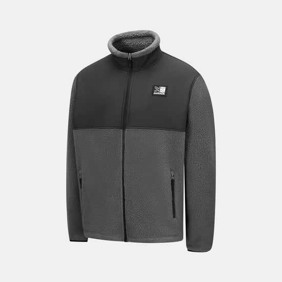 Karrimor - "Base Camp" Fleecejacke für Herren (Grau/Schwarz) - Image 3