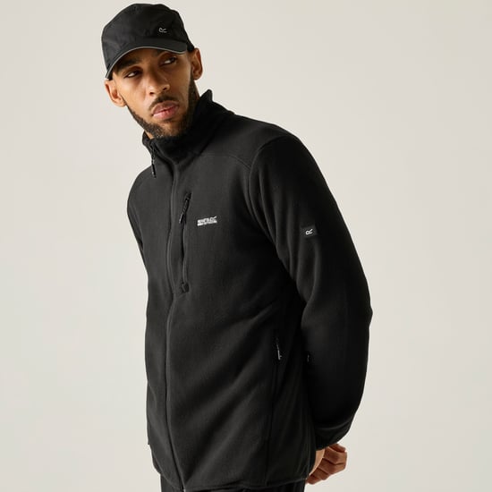 Regatta - "Brinnden" Fleece für Herren, Durchgehender Reißverschluss (Schwarz) - Image 6