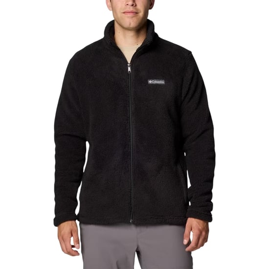 Columbia - Fleecejacke für Herren, Durchgehender Reißverschluss, Langärmlig (Schwarz) - Image 2