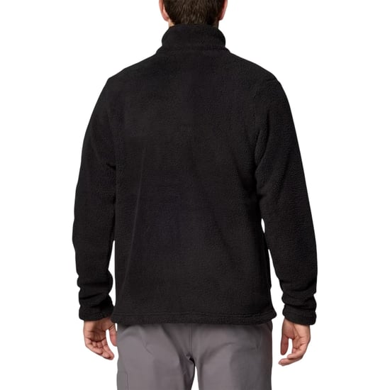Columbia - Fleecejacke für Herren, Durchgehender Reißverschluss, Langärmlig (Schwarz) - Image 3