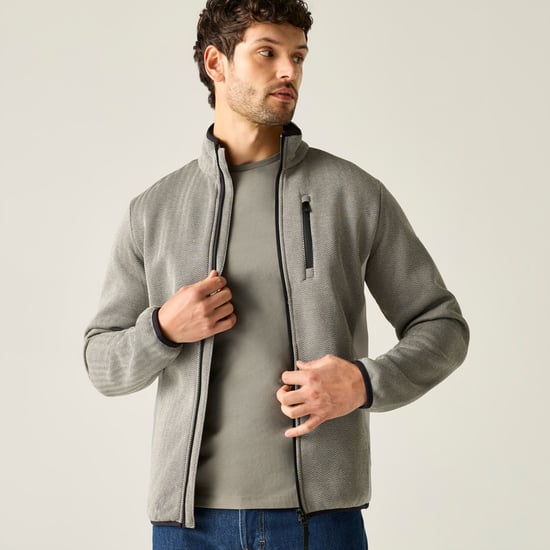 Regatta - "Brayleigh" Fleecejacke für Herren, Durchgehender Reißverschluss (Mondstrahl) - Image 1