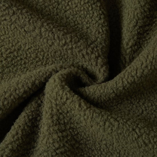 Regatta - "Frankie" Fleecejacke für Herren, Teddyfleece (Dunkel-Khaki/Schwarz) - Image 5