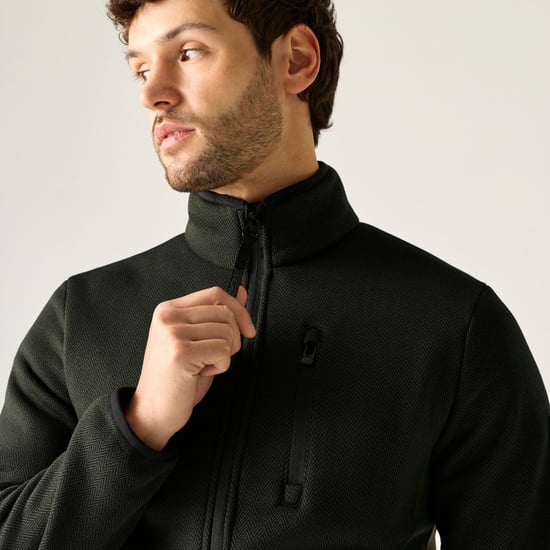 Regatta - "Brayleigh" Fleecejacke für Herren, Durchgehender Reißverschluss (Dunkel-Khaki) - Image 5