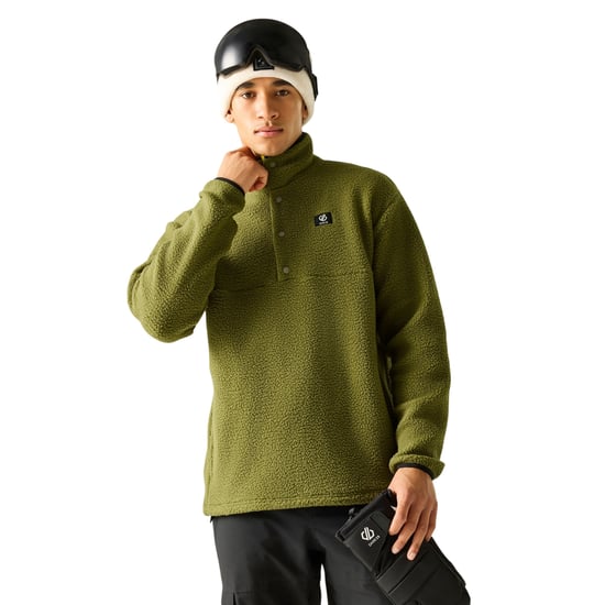 Dare 2B - Fleece-Oberteil für Herren, Snap (Martini Olive) - Image 1