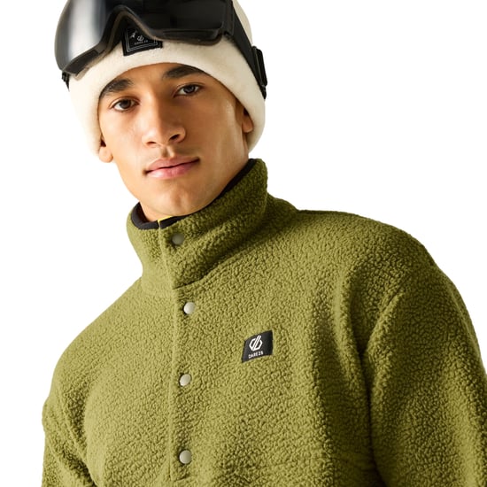 Dare 2B - Fleece-Oberteil für Herren, Snap (Martini Olive) - Image 6