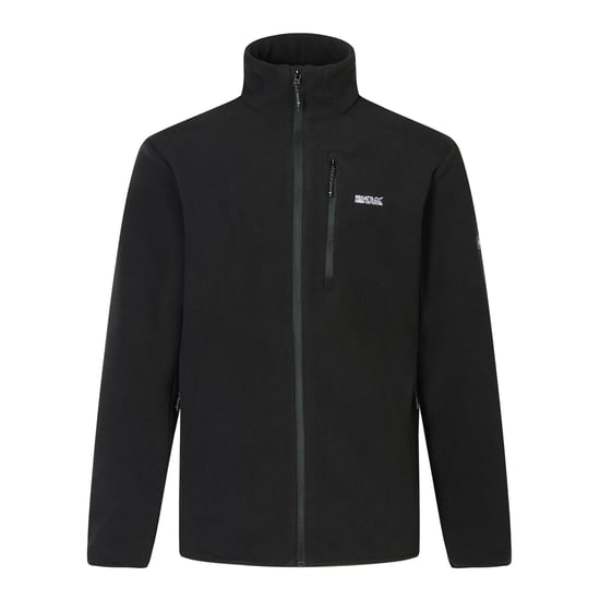 Regatta - "Brinnden" Fleece für Herren, Durchgehender Reißverschluss (Schwarz) - Image 1