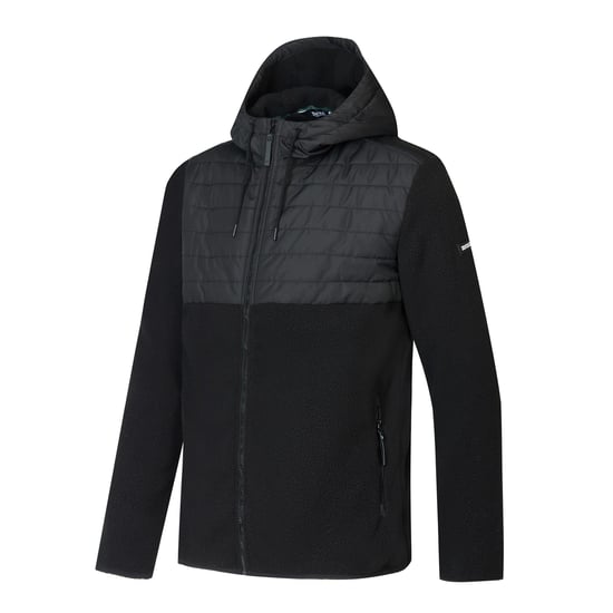 Regatta - "Frankie" Hybridjacke für Herren, Fleece, Teddyfleece (Schwarz) - Image 3