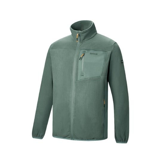 Regatta - "Eadle" Fleece für Herren, Durchgehender Reißverschluss (Dunkelwaldgrün) - Image 4