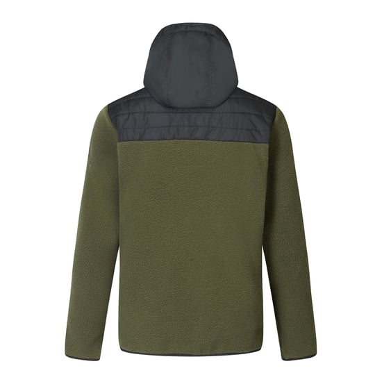 Regatta - "Frankie" Hybridjacke für Herren, Fleece, Teddyfleece (Dunkel-Khaki/Schwarz) - Image 3