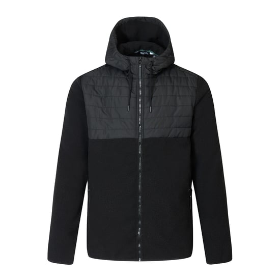 Regatta - "Frankie" Hybridjacke für Herren, Fleece, Teddyfleece (Schwarz) - Image 1