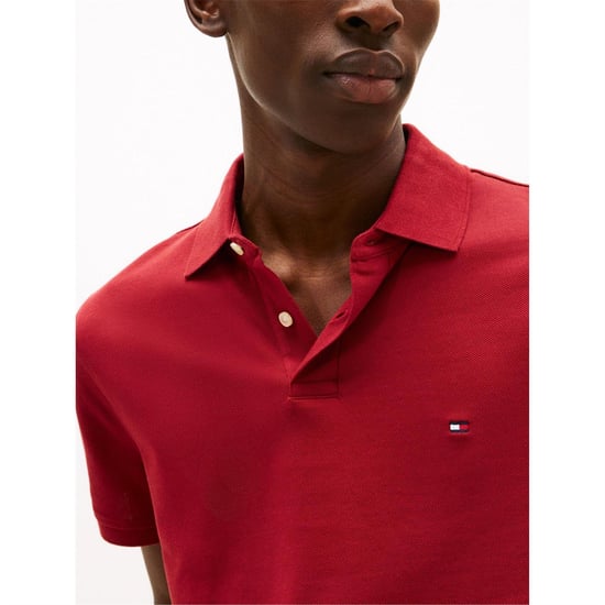 Tommy Hilfiger - "1985" Poloshirt für Herren (Rot) - Image 3