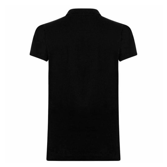 Tommy Hilfiger - "Heritage" Poloshirt für Damen, Schmal, kurzärmlig (Schwarz) - Image 3