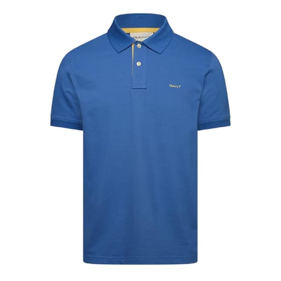 Gant - Poloshirt für Herren, Logo (Blau) - Image 1