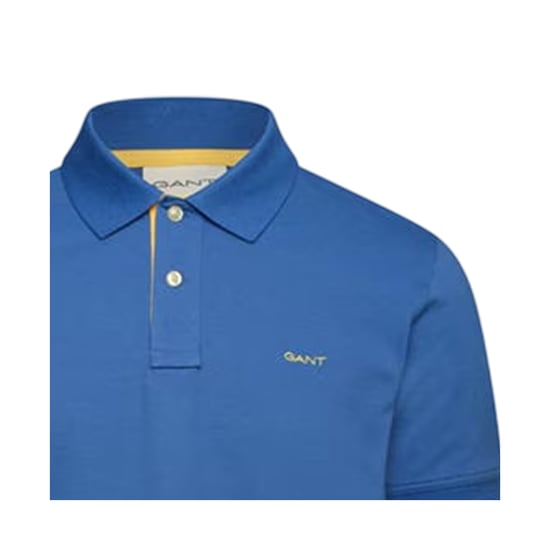 Gant - Poloshirt für Herren, Logo (Blau) - Image 3