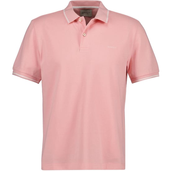 Gant - Poloshirt für Herren, Regulär, kurzärmlig (Bubblegum Rosa) - Image 1