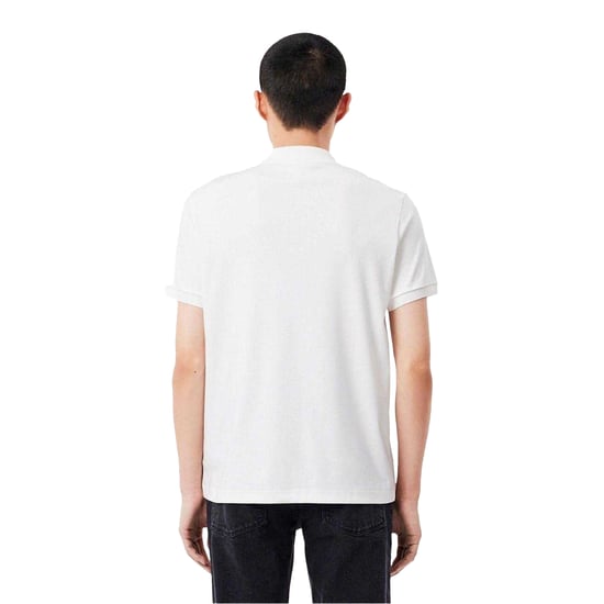 Lacoste - Poloshirt für Herren, Pima-Baumwolle (aus Peru), kurzärmlig (Weiß) - Image 3