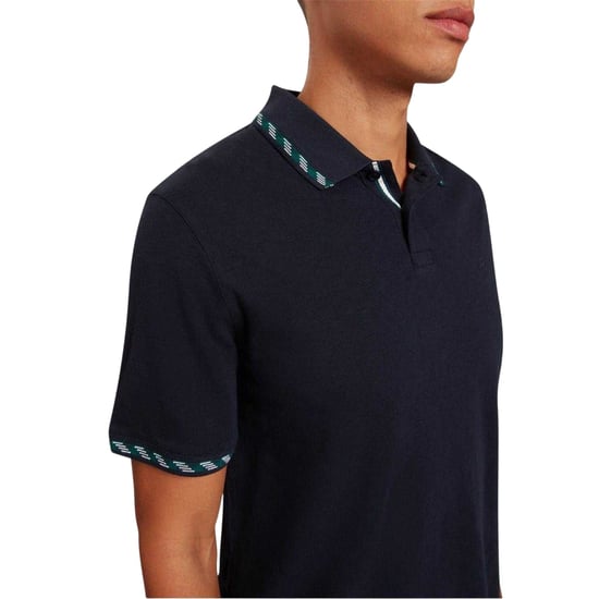 Ted Baker - Poloshirt für Herren, Jacquard, kurzärmlig (Marine) - Image 4